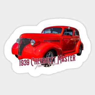 1939 Chevrolet Master Deluxe Town Sedan Sticker